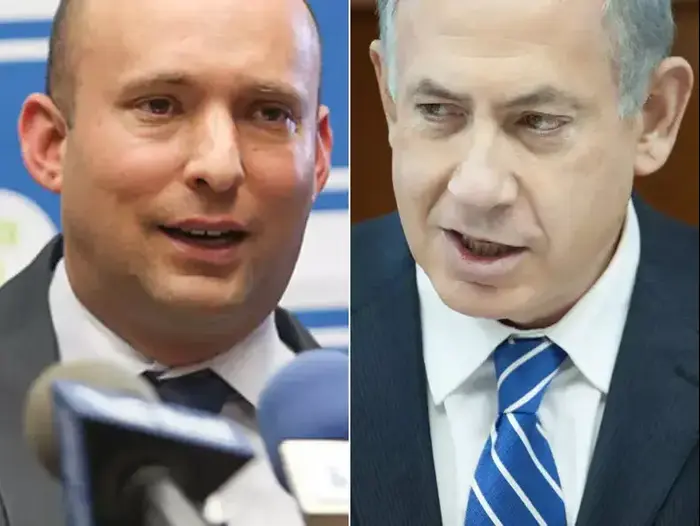 נתניהו ובנט (עיבוד תמונה) נתניהו ובנט (עיבוד תמונה)