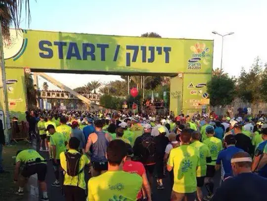 משתתפי ריצת מרתון תל אביב 2014 (יח"צ , מרתון תל אביב) משתתפי ריצת מרתון תל אביב 2014 (יח"צ , מרתון תל אביב)