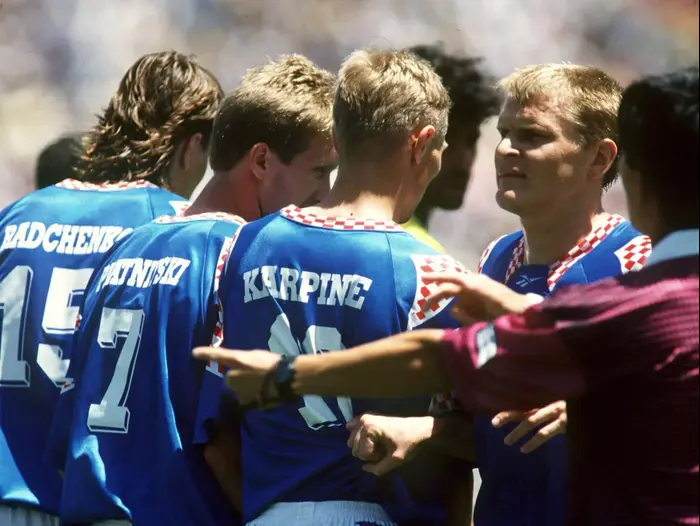 שחקני נבחרת רוסיה במונדיאל 1994 (GettyImages) שחקני נבחרת רוסיה במונדיאל 1994 (GettyImages)