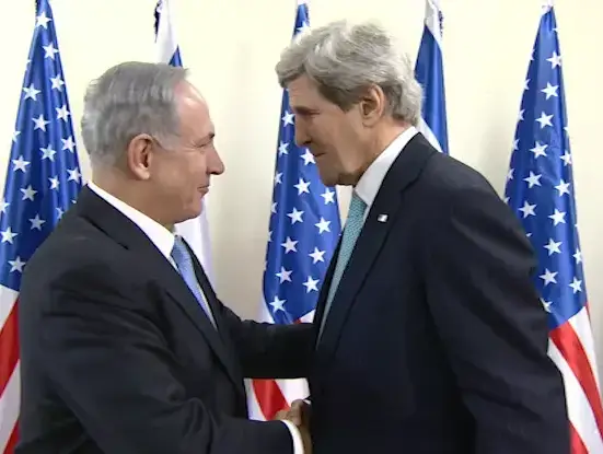 נתניהו וקרי נפגשו: "רק הסכם יביא לביטחון ושגשוג כלכלי" (רויטרס) נתניהו וקרי נפגשו: "רק הסכם יביא לביטחון ושגשוג כלכלי" (רויטרס)