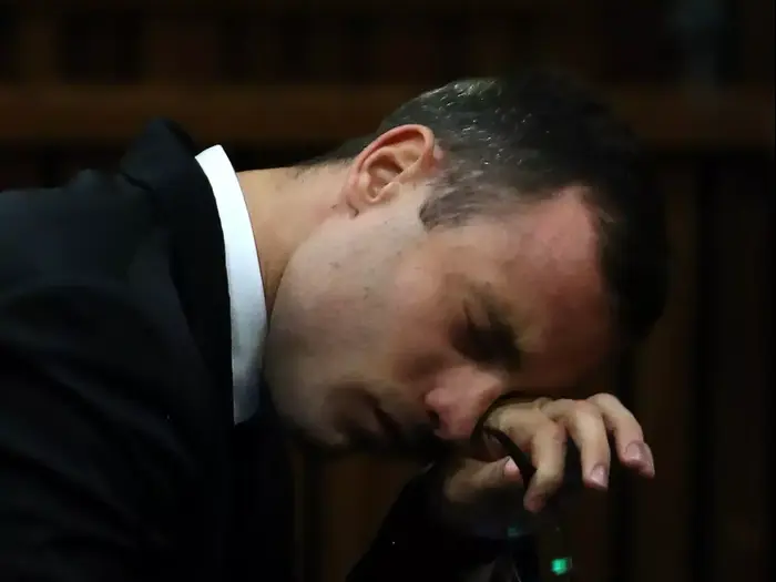 אוסקר פיסטוריוס, בית המשפט (AP) אוסקר פיסטוריוס, בית המשפט (AP)