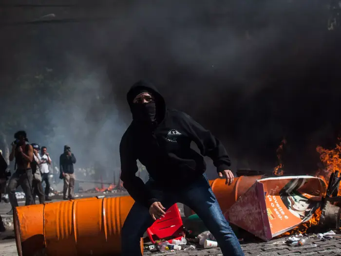 מהומות בסאו פאולו, ברזיל, מונדיאל 2014 (GettyImages) מהומות בסאו פאולו, ברזיל, מונדיאל 2014 (GettyImages)