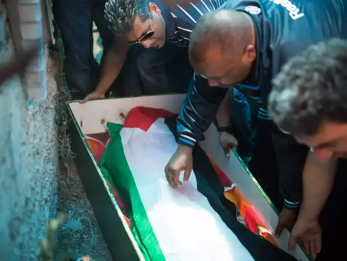 הלווית מוחמד אבו חדיר, שועפאט (יותם רונן) הלווית מוחמד אבו חדיר, שועפאט (יותם רונן)