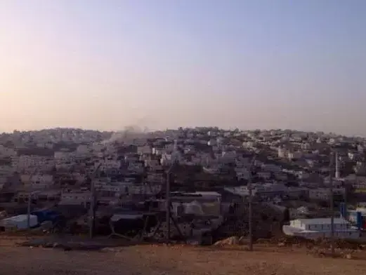 רקטה נפלה באזור חברון (מערכת וואלה! NEWS) רקטה נפלה באזור חברון (מערכת וואלה! NEWS)