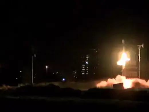 חמאס איים וקיים: מטחים למרכז, כיפת ברזל יירטה (שי מכלוף) חמאס איים וקיים: מטחים למרכז, כיפת ברזל יירטה (שי מכלוף)
