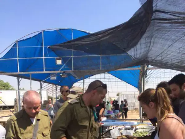 שפים מבשלים לחיילים (מערכת וואלה! NEWS , באדיבות דיויד פרנקל) שפים מבשלים לחיילים (מערכת וואלה! NEWS , באדיבות דיויד פרנקל)