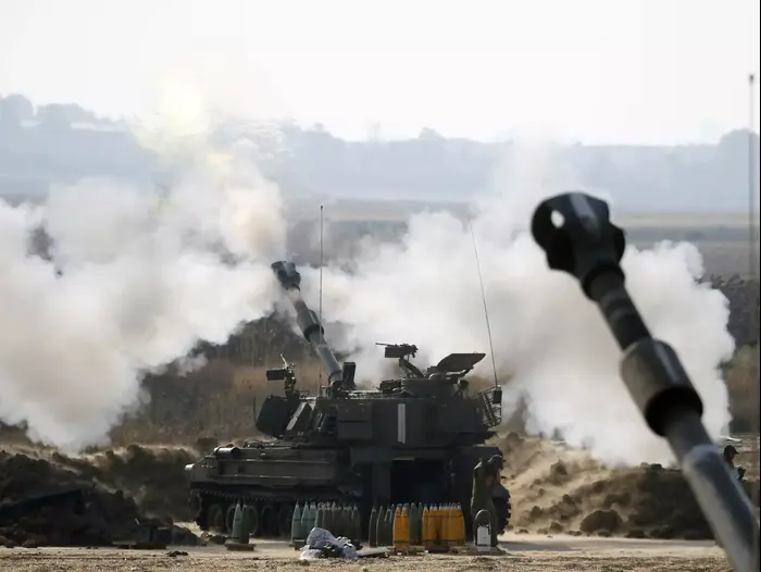 כוח צה"ל בגבול הרצועה (רויטרס) כוח צה"ל בגבול הרצועה (רויטרס)