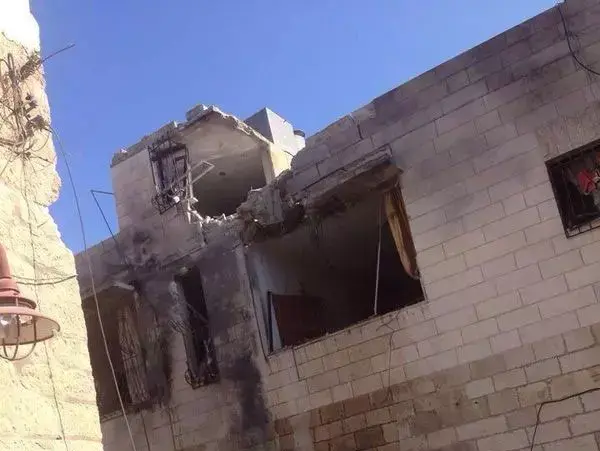 נזק לחממות במועצה אזורית שער הנגב בעקבות נפילת רקטה, אוגוסט 2014 (יח"צ , דוברות שער הנגב)