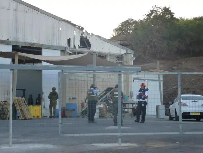 נפילת פצמ"ר בעין זיון. אוגוסט 2014 (ג'יליס) נפילת פצמ"ר בעין זיון. אוגוסט 2014 (ג'יליס)