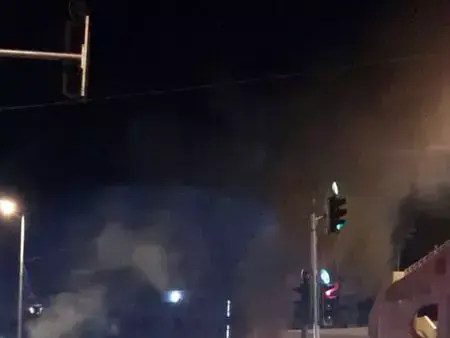 התפרעויות בטייבה (מערכת וואלה! NEWS , עומר רביע) התפרעויות בטייבה (מערכת וואלה! NEWS , עומר רביע)