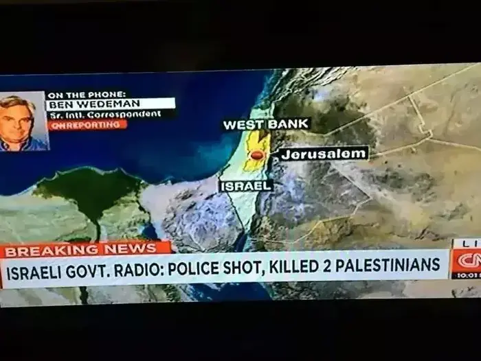 דיווח של CNN על הפיגוע בירושלים (צילום מסך) דיווח של CNN על הפיגוע בירושלים (צילום מסך)