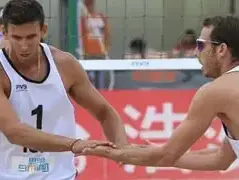 שון פייגה, אריאל הילמן שחקני כדורעף חופים (יח"צ) שון פייגה, אריאל הילמן שחקני כדורעף חופים (יח"צ)