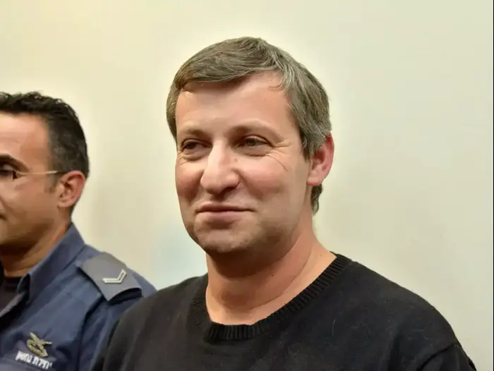 השר לשעבר סטס מיסז'ניקוב בהארכת מעצר בבית המשפט בראשון לציון (ניב אהרונסון) השר לשעבר סטס מיסז'ניקוב בהארכת מעצר בבית המשפט בראשון לציון (ניב אהרונסון)