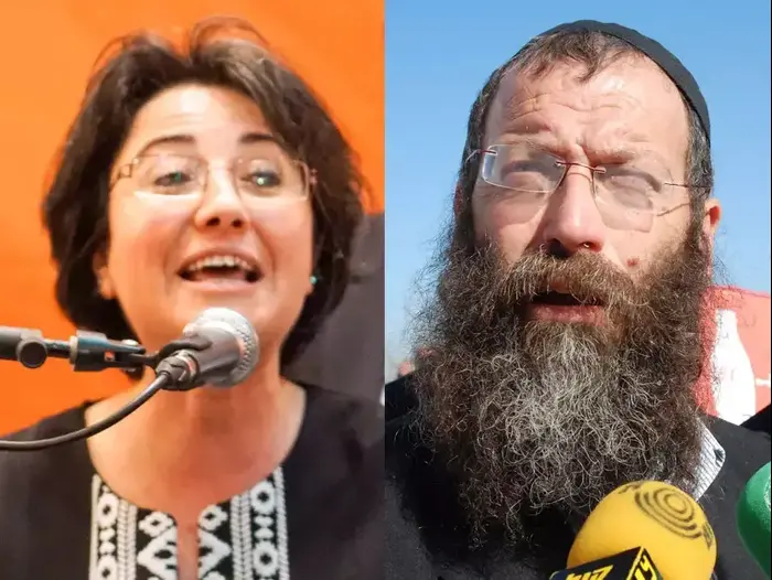 ברוך מרזל מעוצמה לישראל בהפגנה בכפר מוצמוץ, ינואר 2013 (עיבוד תמונה) ברוך מרזל מעוצמה לישראל בהפגנה בכפר מוצמוץ, ינואר 2013 (עיבוד תמונה)