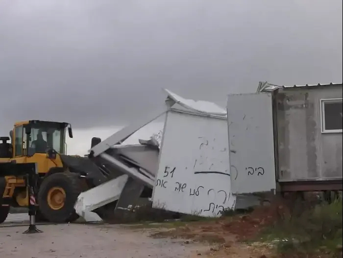 אחרי שנים של דחיות: פונה מאחז מגרון (מור שאולי) אחרי שנים של דחיות: פונה מאחז מגרון (מור שאולי)