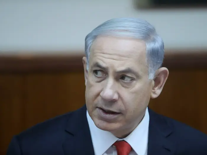 ראש הממשלה נתניהו בישיבת ממשלה, פברואר 2015 (מערכת וואלה! NEWS , אלכס קולומויסקי) ראש הממשלה נתניהו בישיבת ממשלה, פברואר 2015 (מערכת וואלה! NEWS , אלכס קולומויסקי)