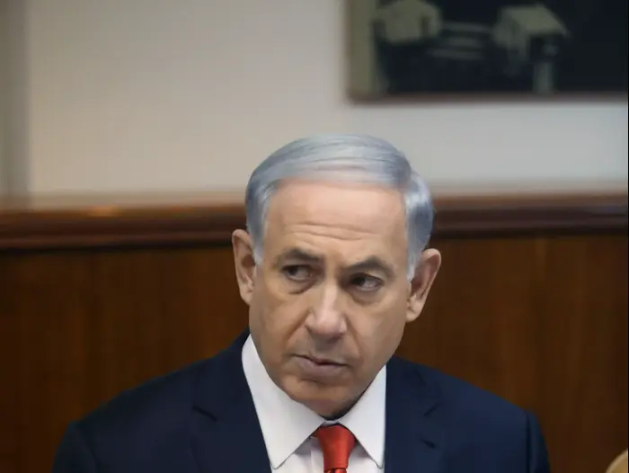 ראש הממשלה נתניהו בישיבת ממשלה, פברואר 2015 (מערכת וואלה! NEWS , אלכס קולומויסקי)