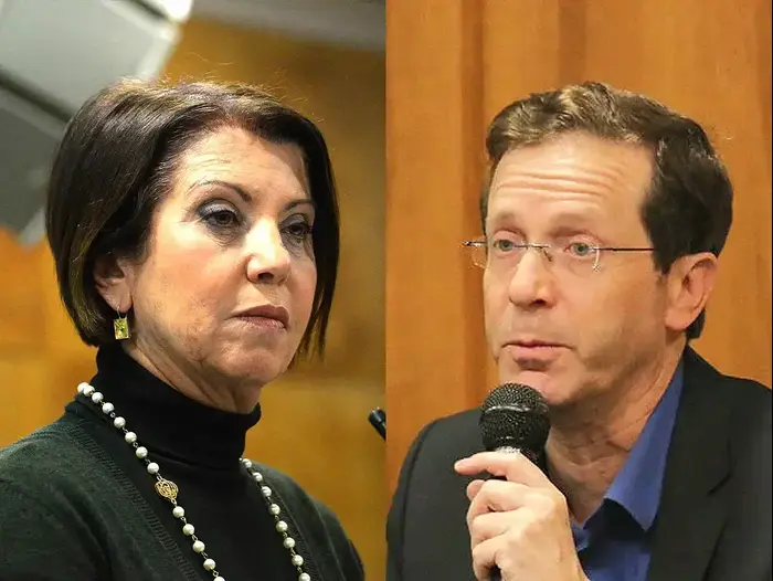 יצחק הרצוג, זהבה גלאון (עיבוד תמונה , דרור עינב, ראובן קסטרו)