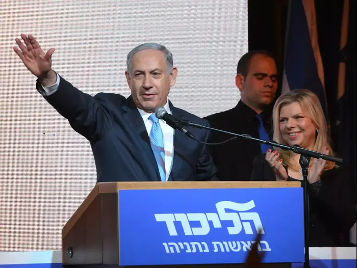 בנימין נתניהו בערב בחירות 2015 (ראובן קסטרו) בנימין נתניהו בערב בחירות 2015 (ראובן קסטרו)