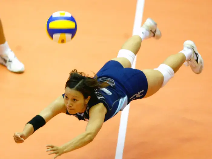 יושי טייקשיטה שחקנית כדורעף יפנית (GettyImages)