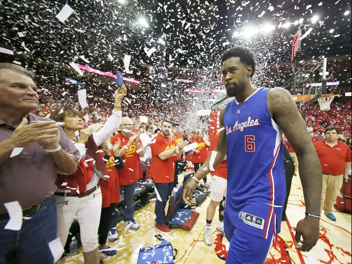סנטר לוס אנג'לס קליפרס דיאנדרה ג'ורדן (GettyImages) סנטר לוס אנג'לס קליפרס דיאנדרה ג'ורדן (GettyImages)