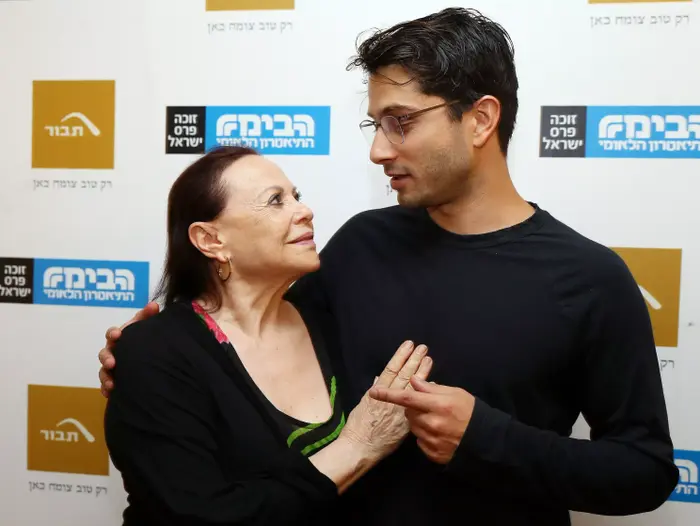 גילה אלמגור, רן דנקר (יח"צ , איציק בירן) גילה אלמגור, רן דנקר (יח"צ , איציק בירן)