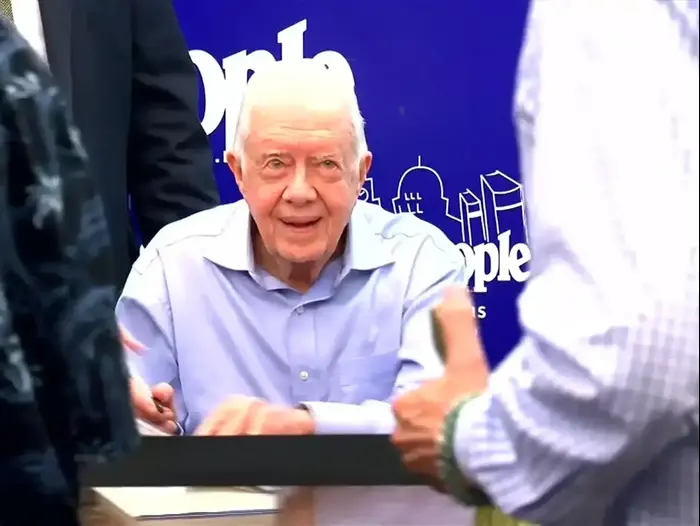 נשיא ארה"ב לשעבר ג'ימי קרטר הודיע כי חלה בסרטן (רויטרס) נשיא ארה"ב לשעבר ג'ימי קרטר הודיע כי חלה בסרטן (רויטרס)