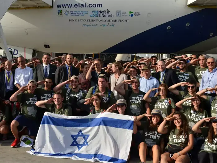 עולים מארה"ב נוחתים בשדה התעופה בן גוריון, אוגוסט 2015 (ניב אהרונסון) עולים מארה"ב נוחתים בשדה התעופה בן גוריון, אוגוסט 2015 (ניב אהרונסון)