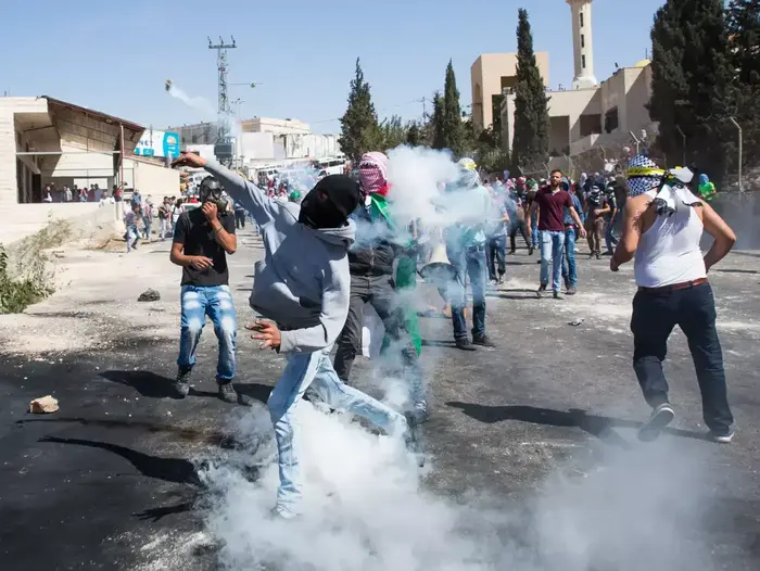 מהומות באבו דיס, מזרח ירושלים. אוקטובר 2015 (יותם רונן)