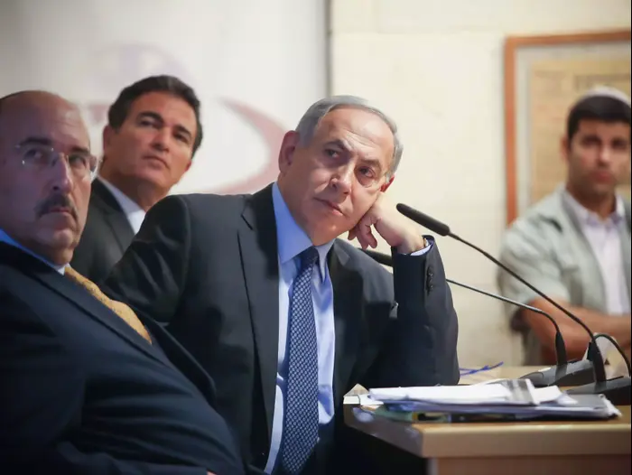 ראש הממשלה בנימין נתניהו במסיבת עיתונאים במשרד החוץ. אוקטובר 2015 (נועם מושקוביץ) ראש הממשלה בנימין נתניהו במסיבת עיתונאים במשרד החוץ. אוקטובר 2015 (נועם מושקוביץ)