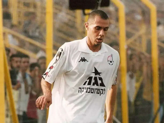 רמי אבו לאבן במדי הפועל באר שבע (ברני ארדוב) רמי אבו לאבן במדי הפועל באר שבע (ברני ארדוב)