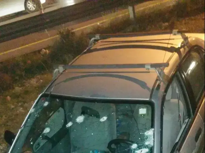 פיגוע ירי בצומת אבני חפץ. דצמבר 2015 (מערכת וואלה! NEWS , דביר חדד)