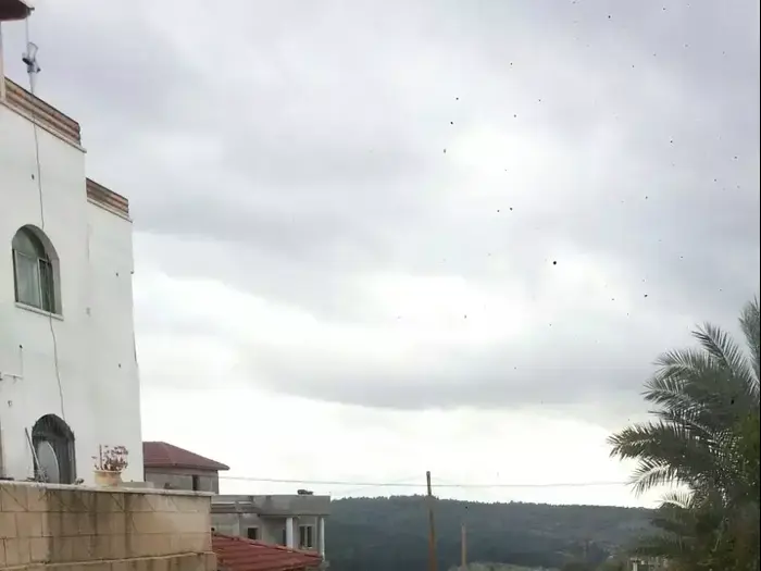 כוחות משטרה בבית משפחת החשוד ברצח בתל אביב בואדי ערה היום 2 ינואר 2016 (שלומי גבאי) כוחות משטרה בבית משפחת החשוד ברצח בתל אביב בואדי ערה היום 2 ינואר 2016 (שלומי גבאי)