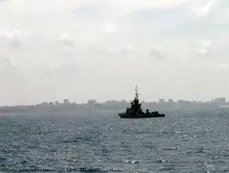 תקיפת צפון רצועת עזה על ידי ספינות הטילים של חיל הים (דובר צה"ל) תקיפת צפון רצועת עזה על ידי ספינות הטילים של חיל הים (דובר צה"ל)