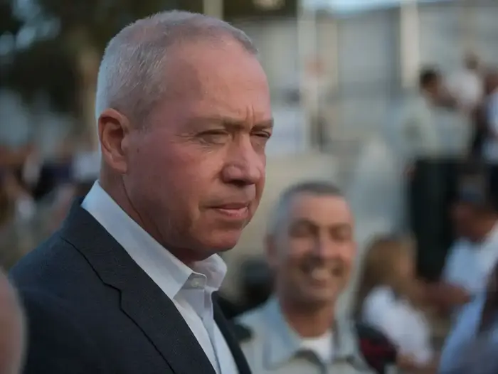 חבר הכנסת יואב גלנט הטקס הממלכתי לציון יום ירושלים בגבעת התחמושת (ניב אהרונסון)