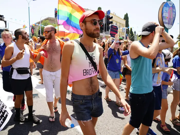 מצעד הגאווה בחיפה, יוני 2016 (ערן גילווארג) מצעד הגאווה בחיפה, יוני 2016 (ערן גילווארג)