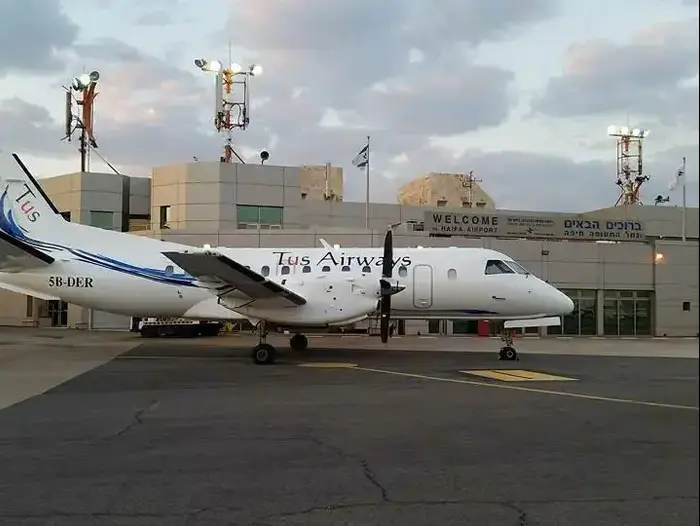 שדה תעופה חיפה מטוס Tus Airways (מערכת וואלה! NEWS , Tus Airways) שדה תעופה חיפה מטוס Tus Airways (מערכת וואלה! NEWS , Tus Airways)