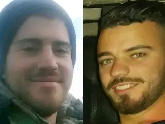 שלמה רינדנאו וחוסאם טאפש, הרוגים בפיצוץ רימון בחרמון. יולי 2016 (באדיבות המשפחה) שלמה רינדנאו וחוסאם טאפש, הרוגים בפיצוץ רימון בחרמון. יולי 2016 (באדיבות המשפחה)