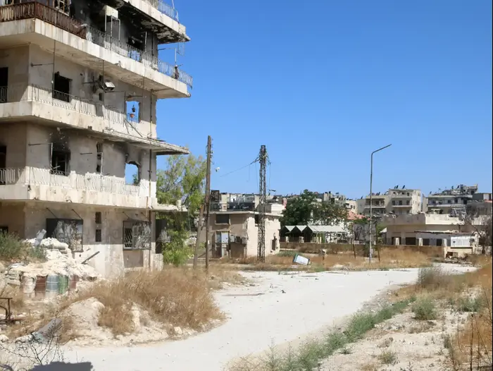 אחד מארבעת המסדרונות ההומניטריים שנפתחו בחאלב שבסוריה, יולי 2016 (רויטרס) אחד מארבעת המסדרונות ההומניטריים שנפתחו בחאלב שבסוריה, יולי 2016 (רויטרס)