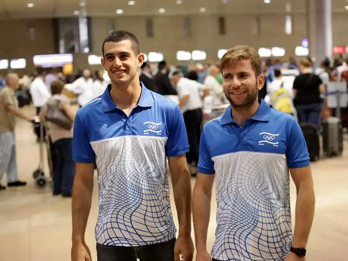 השייטים הישראלים דן פרויליך, אייל לוין (יוסי ציפקיס) השייטים הישראלים דן פרויליך, אייל לוין (יוסי ציפקיס)