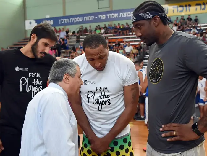 אמארה סטודמאייר עם שון מריון, עומרי כספי (ברני ארדוב) אמארה סטודמאייר עם שון מריון, עומרי כספי (ברני ארדוב)