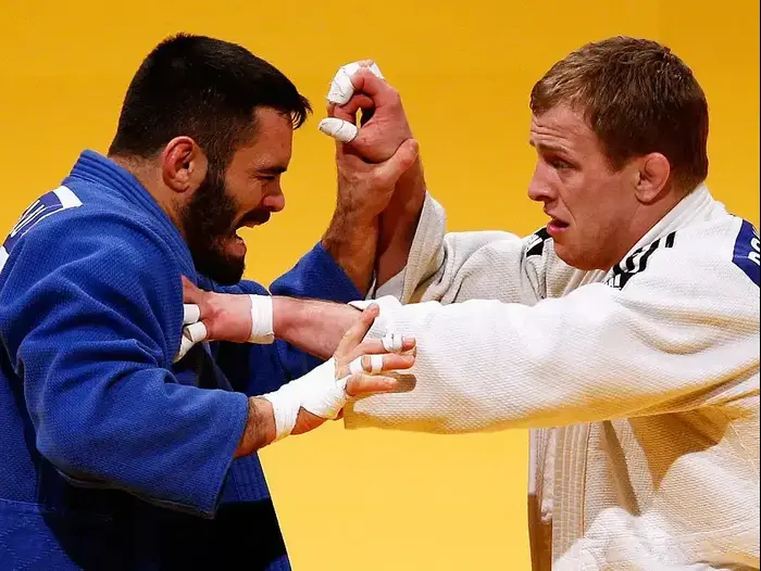 ג'ודוקא סלובני רוק דראקשיץ' (GettyImages) ג'ודוקא סלובני רוק דראקשיץ' (GettyImages)