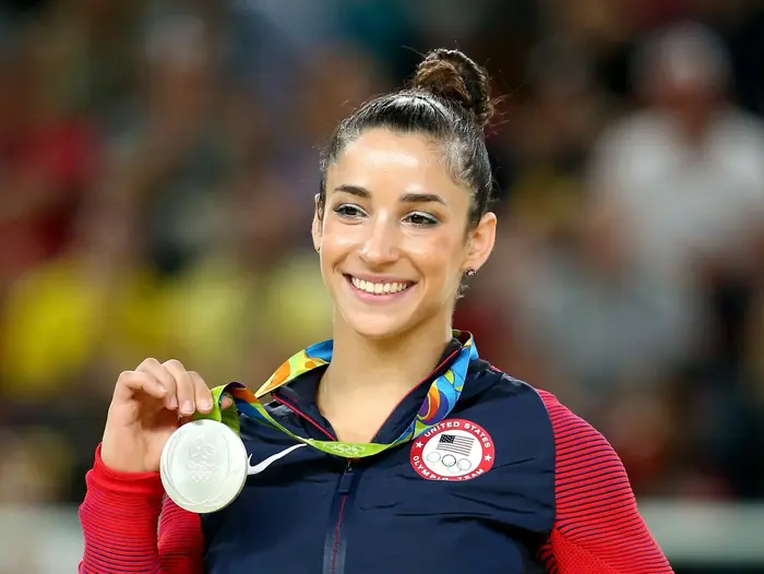 אלי רייזמן מתעמלת אמריקאית (GettyImages) אלי רייזמן מתעמלת אמריקאית (GettyImages)