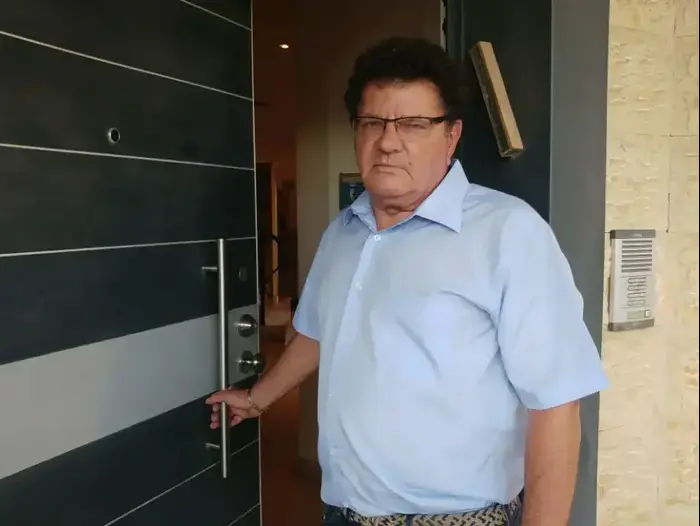 חיים פרידריך חבר מועצת העיר נתניה ויו"ר סיעת הליכוד בעיר על פרשת השחיתות, 7 בספטמבר 2016 (שלומי גבאי) חיים פרידריך חבר מועצת העיר נתניה ויו"ר סיעת הליכוד בעיר על פרשת השחיתות, 7 בספטמבר 2016 (שלומי גבאי)