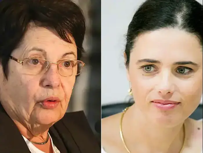 איילת שקד ומרים נאור (מערכת וואלה! NEWS , ראובן קסטרו ונועם מושקוביץ) איילת שקד ומרים נאור (מערכת וואלה! NEWS , ראובן קסטרו ונועם מושקוביץ)