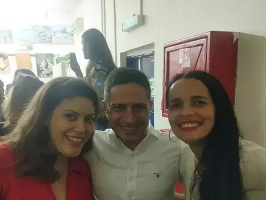 רוביק דנילוביץ' בבת המצווה של ירין במתנ"ס כיוונים בבאר שבע, 13 בנובמבר 2016 (צילום מסך , פייסבוק) רוביק דנילוביץ' בבת המצווה של ירין במתנ"ס כיוונים בבאר שבע, 13 בנובמבר 2016 (צילום מסך , פייסבוק)