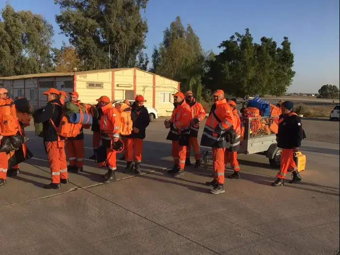 עשרות כבאים מקפריסין נחתו בבסיס חיל האוויר כדי לסייע בכיבוי השריפות (מערכת וואלה! NEWS) עשרות כבאים מקפריסין נחתו בבסיס חיל האוויר כדי לסייע בכיבוי השריפות (מערכת וואלה! NEWS)