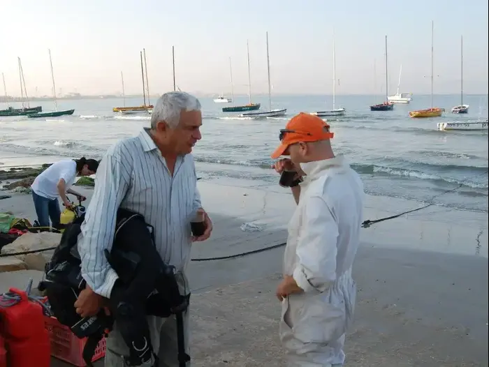 פרופ' יעקב כהנוב מבכירי חוקרי כלי השייט העתיקים בעולם (מערכת וואלה! NEWS , אמיר יורמן)