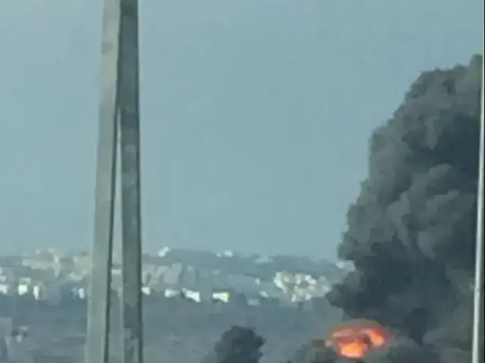 שריפה בבית זיקוק בחיפה, 25 בדצמבר 2016 (מערכת וואלה! NEWS) שריפה בבית זיקוק בחיפה, 25 בדצמבר 2016 (מערכת וואלה! NEWS)