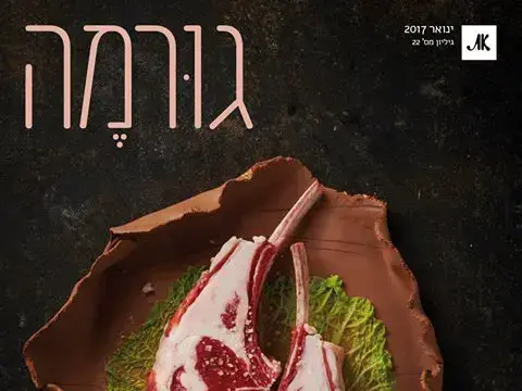 מגזין גורמה ינואר 2016 (צילום מסך) מגזין גורמה ינואר 2016 (צילום מסך)